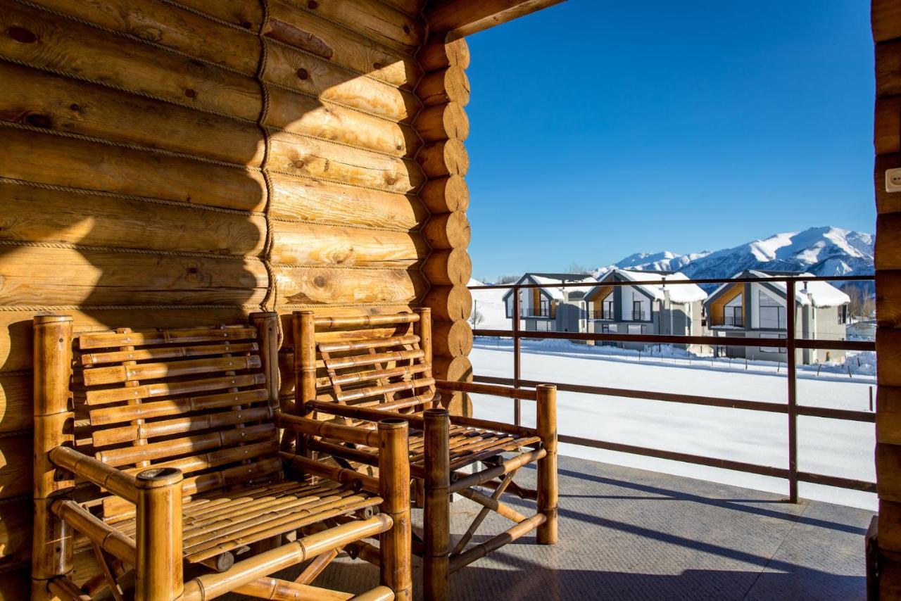 Snow Time Eco Chalet กูเดาริ ภายนอก รูปภาพ