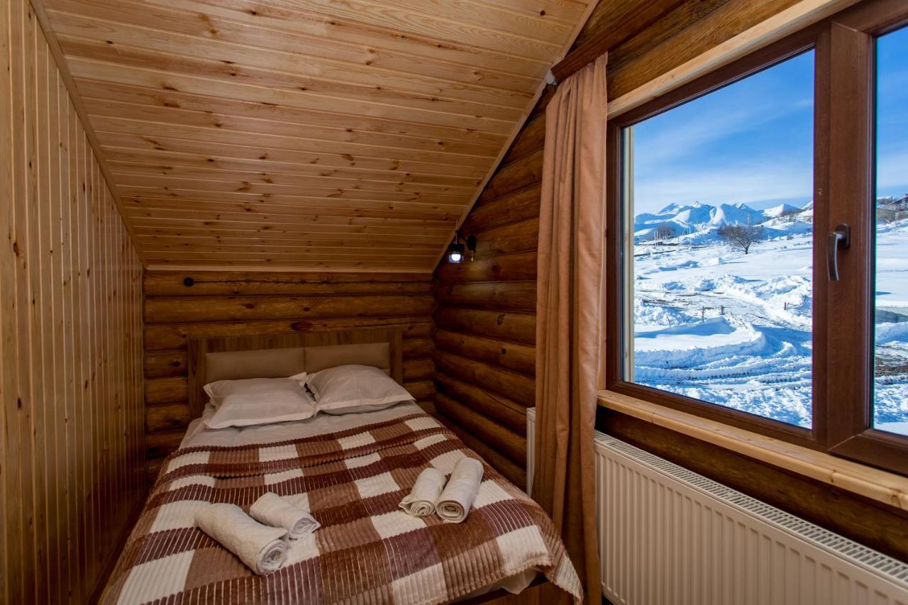 Snow Time Eco Chalet กูเดาริ ภายนอก รูปภาพ