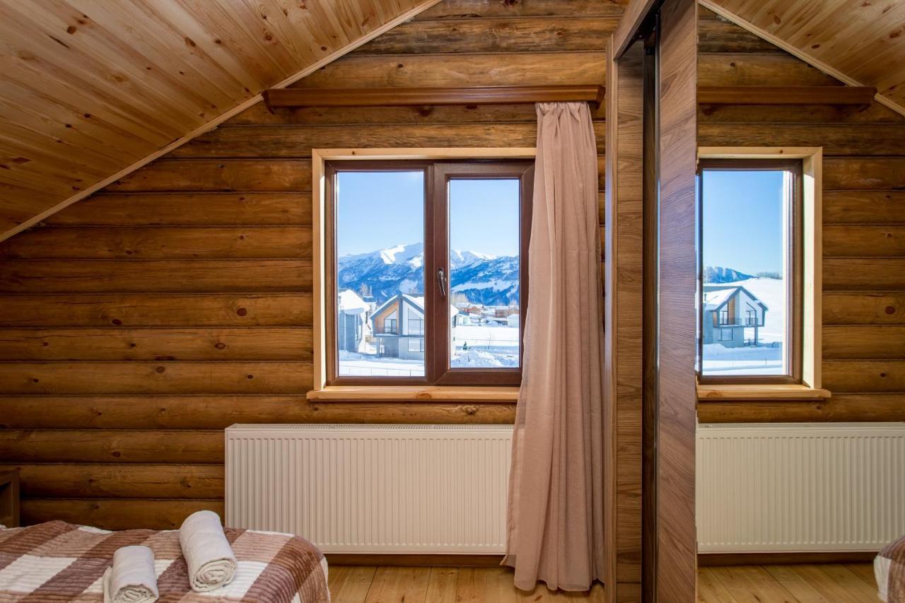 Snow Time Eco Chalet กูเดาริ ภายนอก รูปภาพ