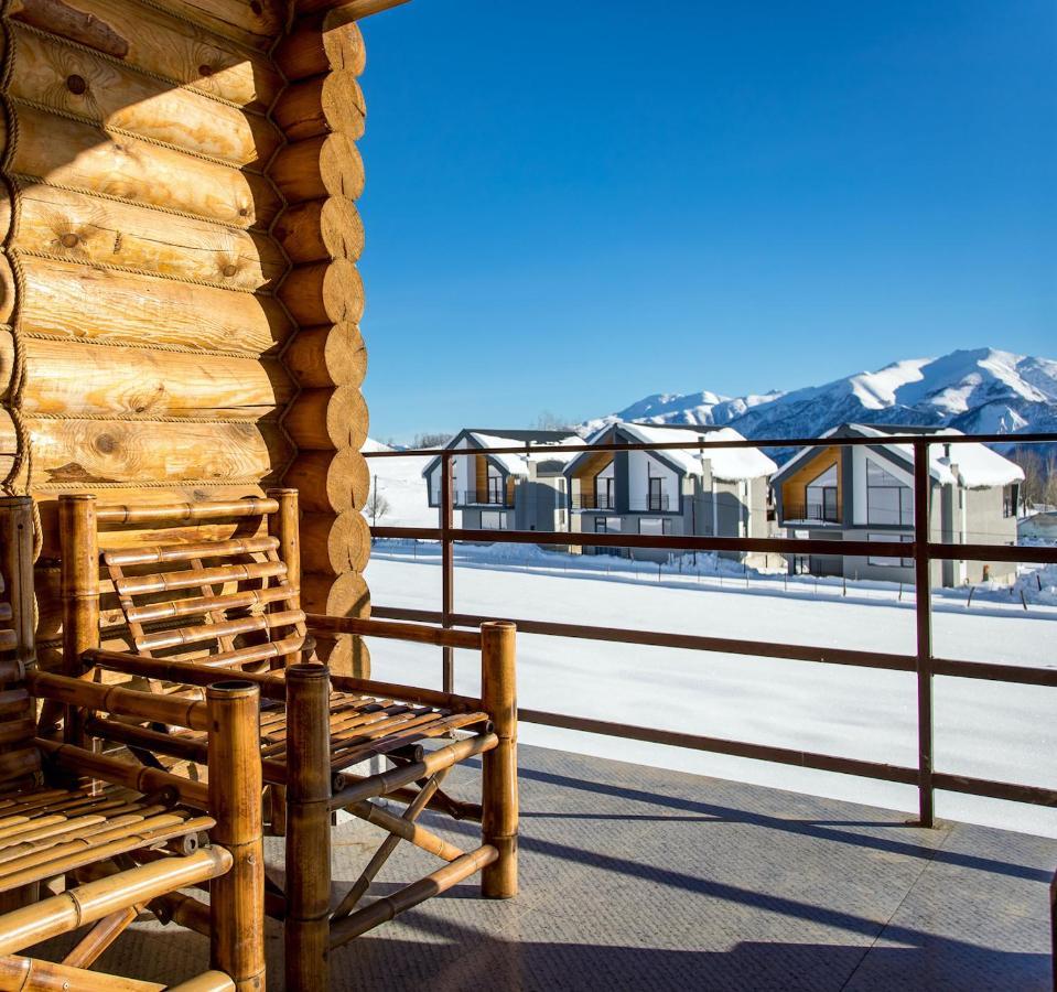 Snow Time Eco Chalet กูเดาริ ภายนอก รูปภาพ