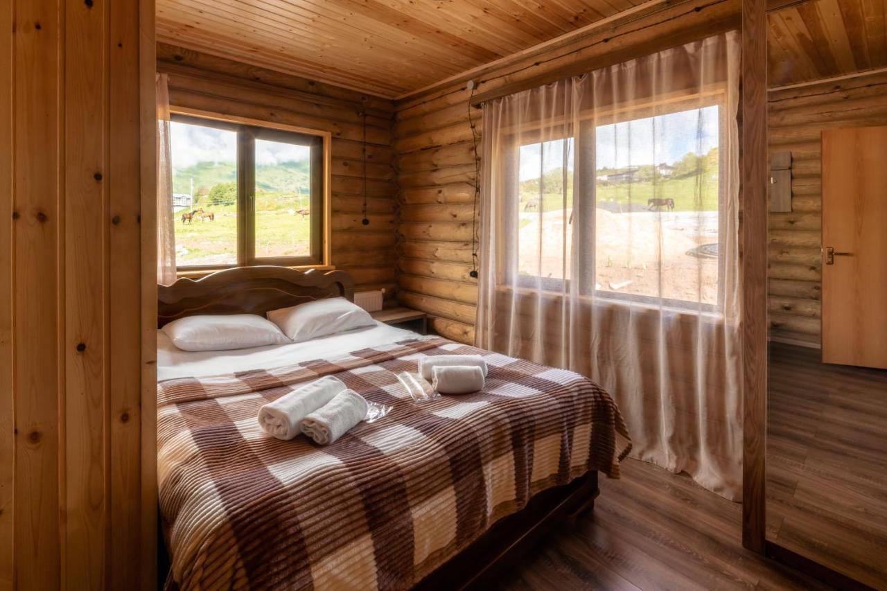 Snow Time Eco Chalet กูเดาริ ภายนอก รูปภาพ